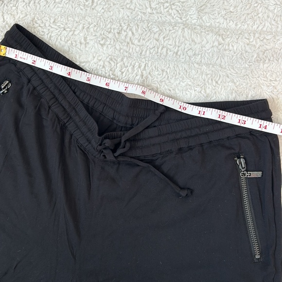 NWOT CHASER Black Elastic Waist Band and Cinched ankle Pants - Picture 6 of 8